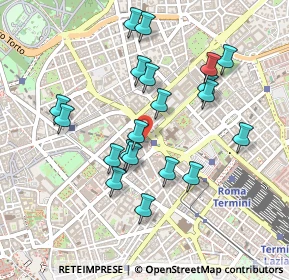 Mappa Via Orlando Vittorio Emanuele, 00185 Roma RM, Italia (0.47)
