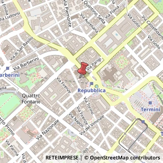 Mappa Via Torino, 95, 00184 Roma, Roma (Lazio)