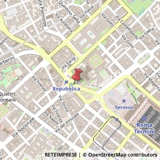 Mappa Piazza della repubblica 10, 00185 Roma, Roma (Lazio)