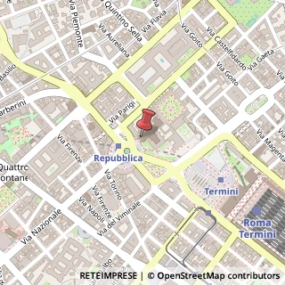 Mappa Piazza della Repubblica, 2, 00185 Roma, Roma (Lazio)