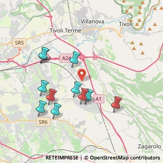 Mappa Via Ripatransone, 00132 Roma RM, Italia (4.09364)