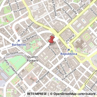 Mappa Via Firenze, 38, 00184 Roma, Roma (Lazio)