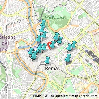 Mappa Via dei Crociferi, 00187 Roma RM, Italia (0.719)