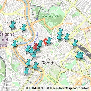 Mappa Via dei Crociferi, 00187 Roma RM, Italia (1.181)