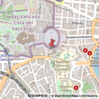 Mappa Via Paolo VI, 27, 00193 Roma, Roma (Lazio)