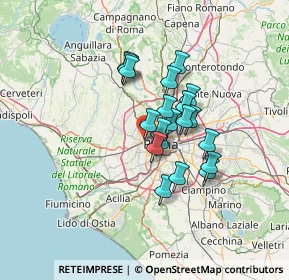 Mappa Via Umberto Moricca, 00168 Roma RM, Italia (10.249)
