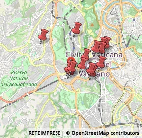 Mappa Via Umberto Moricca, 00168 Roma RM, Italia (1.30143)