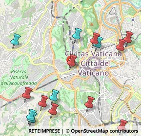 Mappa Via Umberto Moricca, 00168 Roma RM, Italia (2.85333)