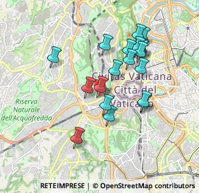 Mappa Via Umberto Moricca, 00168 Roma RM, Italia (1.71526)