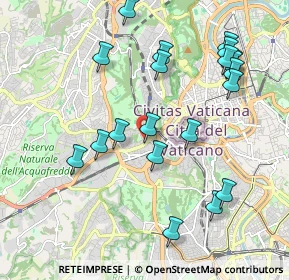 Mappa Via Umberto Moricca, 00168 Roma RM, Italia (2.2725)