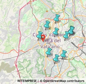 Mappa Via Umberto Moricca, 00168 Roma RM, Italia (3.83636)