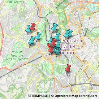 Mappa Via Umberto Moricca, 00168 Roma RM, Italia (1.25737)