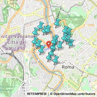 Mappa Via Giuseppe Zanardelli, 00187 Roma RM, Italia (0.6755)