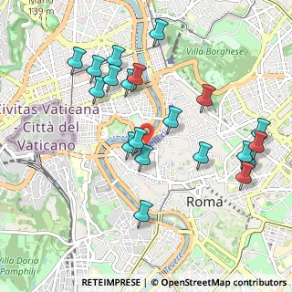 Mappa Via Giuseppe Zanardelli, 00187 Roma RM, Italia (1.11)