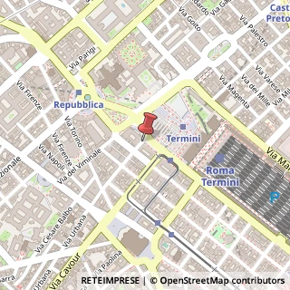 Mappa Piazza dei Cinquecento, 57, 00185 Roma, Roma (Lazio)