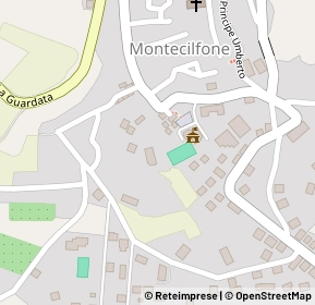 Mappa Via Giordano, 86032 Montecilfone CB, Italia (0.15833)