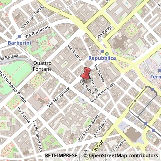 Mappa Via Napoli, 58, 00184 Roma, Roma (Lazio)