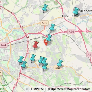 Mappa Via Luigi Gastinelli, 00133 Roma RM, Italia (4.96923)