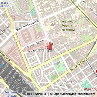 Mappa Via dei Liburni, 2, 00185 Roma, Roma (Lazio)