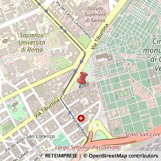 Mappa Piazzale del Verano, 70/71, 00185 Roma, Roma (Lazio)