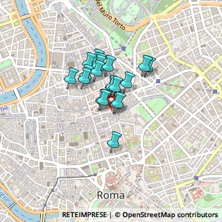 Mappa Vicolo del Forno, 00187 Roma RM, Italia (0.299)