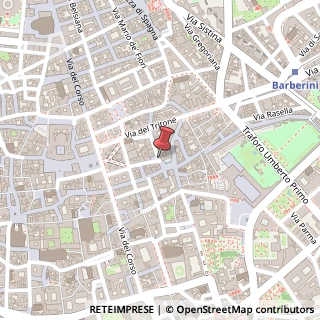 Mappa Via Poli, 53, 00187 Roma, Roma (Lazio)