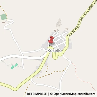 Mappa Piazza Municipio, 1, 66040 Rosello, Chieti (Abruzzo)