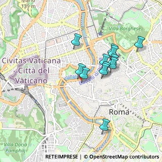 Mappa Via di Tor di Nona, 00186 Roma RM, Italia (0.83667)