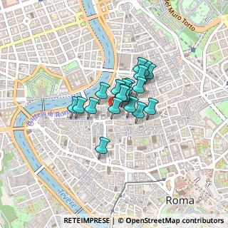 Mappa Via degli Spagnoli, 00186 Roma RM, Italia (0.2525)