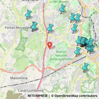 Mappa Via Antonio Pane, 00166 Roma RM, Italia (2.9795)