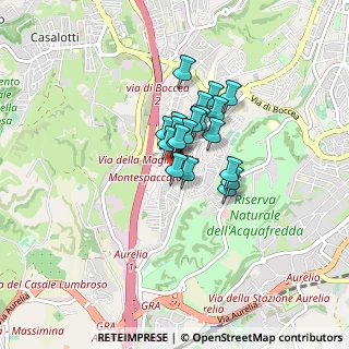 Mappa Via Antonio Pane, 00166 Roma RM, Italia (0.5225)