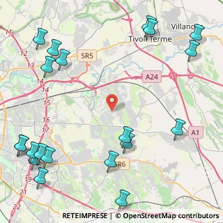 Mappa Via Casalanguida, 00132 Roma RM, Italia (6.8545)