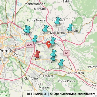 Mappa Via Casalanguida, 00132 Roma RM, Italia (6.83909)