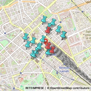 Mappa Piazza dei Cinquecento, 00185 Roma RM, Italia (0.362)