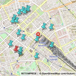 Mappa Piazza dei Cinquecento, 00185 Roma RM, Italia (0.696)