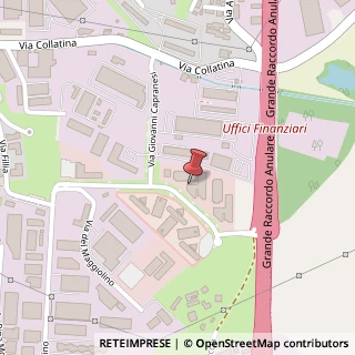 Mappa Via Marcello Boglione, 63, 00155 Roma, Roma (Lazio)