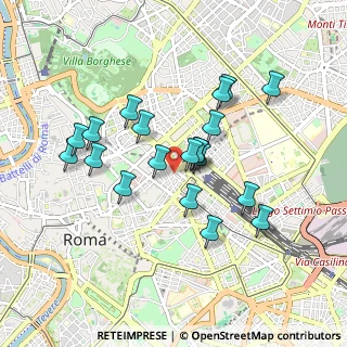 Mappa Via Principe Amedeo, 00184 Roma RM, Italia (0.84)