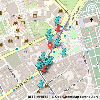 Mappa Piazzale del Verano, 00185 Roma RM, Italia (0.09048)