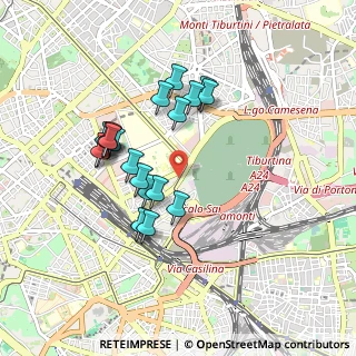 Mappa Piazzale del Verano, 00185 Roma RM, Italia (0.8495)