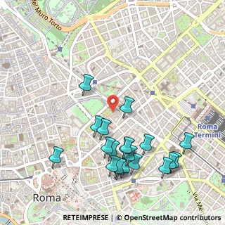 Mappa Via Piacenza, 00184 Roma RM, Italia (0.588)