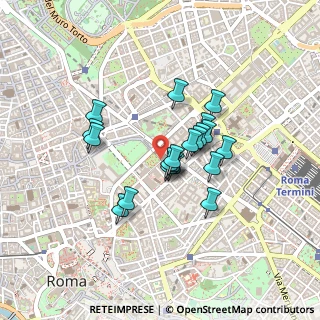 Mappa Via Piacenza, 00184 Roma RM, Italia (0.3395)