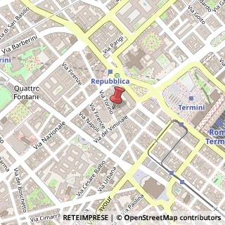 Mappa Via Torino, 135, 00184 Roma, Roma (Lazio)
