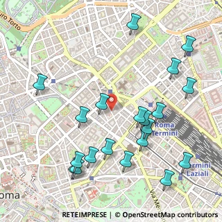 Mappa Via Torino, 00184 Roma RM, Italia (0.6355)