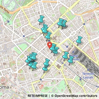 Mappa Via Torino, 00184 Roma RM, Italia (0.4805)