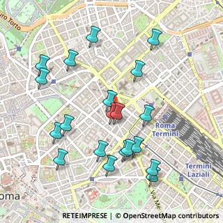 Mappa Via Torino, 00184 Roma RM, Italia (0.561)
