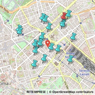 Mappa Via Torino, 00184 Roma RM, Italia (0.489)