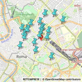 Mappa Via Torino, 00184 Roma RM, Italia (0.8695)