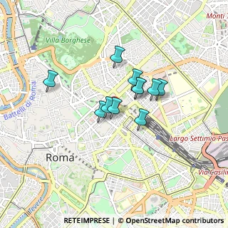 Mappa Via Torino, 00184 Roma RM, Italia (0.62364)