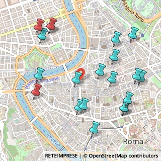 Mappa Via dei Pianellari, 00186 Roma RM, Italia (0.6535)
