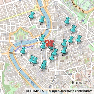 Mappa Via dei Pianellari, 00186 Roma RM, Italia (0.469)